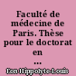 Faculté de médecine de Paris. Thèse pour le doctorat en médecine, présentée et soutenue le 2 novembre 1847....De l'hépatite