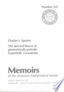 The spectral theory of geometrically periodic hyperbolic 3-manifolds