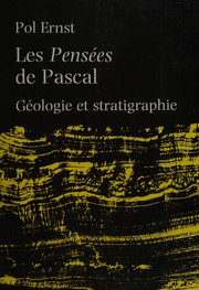 Les "Pensées" de Pascal : géologie et stratigraphie