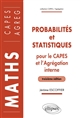 Probabilités et statistiques : pour le CAPES externe et l'Agrégation interne de Mathématiques
