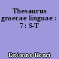 Thesaurus graecae linguae : 7 : S-T