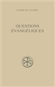 Questions évangéliques