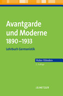 Avantgarde und Moderne 1890 - 1933 : Lehrbuch Germanistik