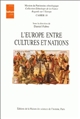 L'Europe entre cultures et nations : actes du colloque de Tours, décembre 1993
