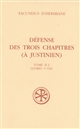 Défense des Trois Chapitres (à Justinien) : Tome II, 2 : Livres V-VII