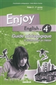 Enjoy english in 4e : palier 2, 1re année : guide pédagogique & fiches pour la classe