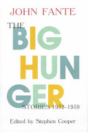 The big hunger : stories 1932-1959