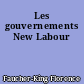 Les gouvernements New Labour
