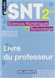 SNT 2de : sciences numériques et technologie : livre du professeur