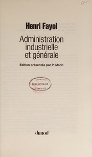 Administration industrielle et générale