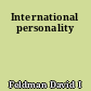 International personality