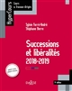 Successions et libéralités : 2018-2019