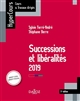 Successions et libéralités : 2019