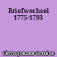 Briefwechsel 1775-1793