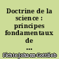 Doctrine de la science : principes fondamentaux de la science de la connaissance