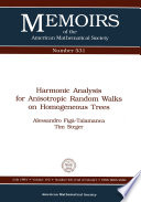 Harmonic analysis for anisotropic random walks on homogeneous trees