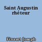 Saint Augustin rhéteur