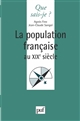 La population française au XIXe siècle