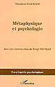 Métaphysique et psychologie, 1890