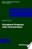 Variational problems with concentration