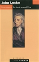 John Locke : le droit avant l'Etat