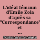 L'idéal féminin d'Emile Zola d'après sa "Correspondance" et "Les Rougon-Macquart" : histoire naturelle et sociale d'une famille sous le second empire
