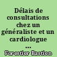 Délais de consultations chez un généraliste et un cardiologue dans les suites d'une première hospitalisation pour insuffisance cardiaque et impact du traitement reçu sur le devenir des patients à 1 an : exploitation du Système National des Données de Santé à l'échelle de la région Pays de la Loire