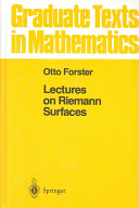 Lectures on Riemann surfaces