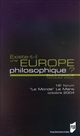 Existe-t-il une Europe philosophique ?