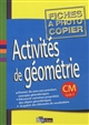 Activités de géométrie : CM, cycle 3