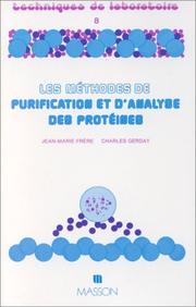 Les Méthodes de purification et d'analyse des protéines