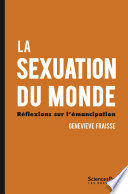 La sexuation du monde : Réflexions sur l émancipation