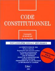 Code constitutionnel 2001