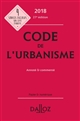 Code de l'urbanisme : annoté et commenté