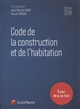 Code de la construction et de l'habitation 2019