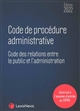 Code de procédure administrative : 2022