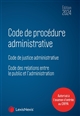 Code de procédure administrative 2024