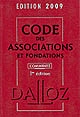 Code des associations et fondations