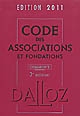 Code des associations et fondations