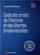 Code des droits de l'homme et des libertés fondamentales : 2020