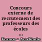Concours externe de recrutement des professeurs des écoles : Académie de Nantes : rapport de jury, session 1998
