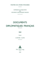 Documents diplomatiques français : 1921 : Tome I : 16 janvier-30 juin