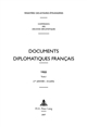 Documents diplomatiques français : 1922 : Tome I : 16 janvier-30 juin