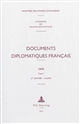 Documents diplomatiques français : 1970 : Tome I : 1er janvier-30 juin