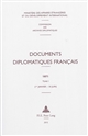 Documents diplomatiques français : 1971 : Tome I : 1er janvier-30 juin