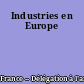 Industries en Europe