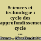 Sciences et technologie : cycle des approfondissements, cycle 3 : applicable à la rentrée 2002
