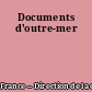 Documents d'outre-mer