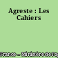 Agreste : Les Cahiers