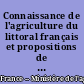 Connaissance de l'agriculture du littoral français et propositions de stratégies de gestion